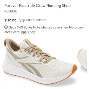 Reebok Forever Floatride Grow - NWT